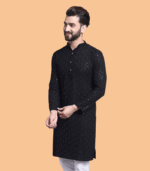 Chikankari Kurta – Elegant Handcrafted Design - Image 3