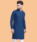 Chikankari Kurta – Elegant Handcrafted Design - Image 4