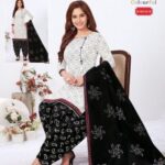 Women’s Cotton Patiala Suit with Dupatta - Image 3