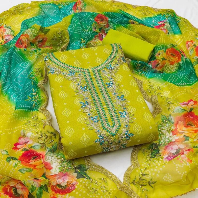 Women’s Short Kurti with Bottom – Stylish Ethnic Set (3)