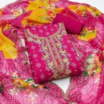 Women’s Short Kurti with Bottom – Stylish Ethnic Set - Image 2