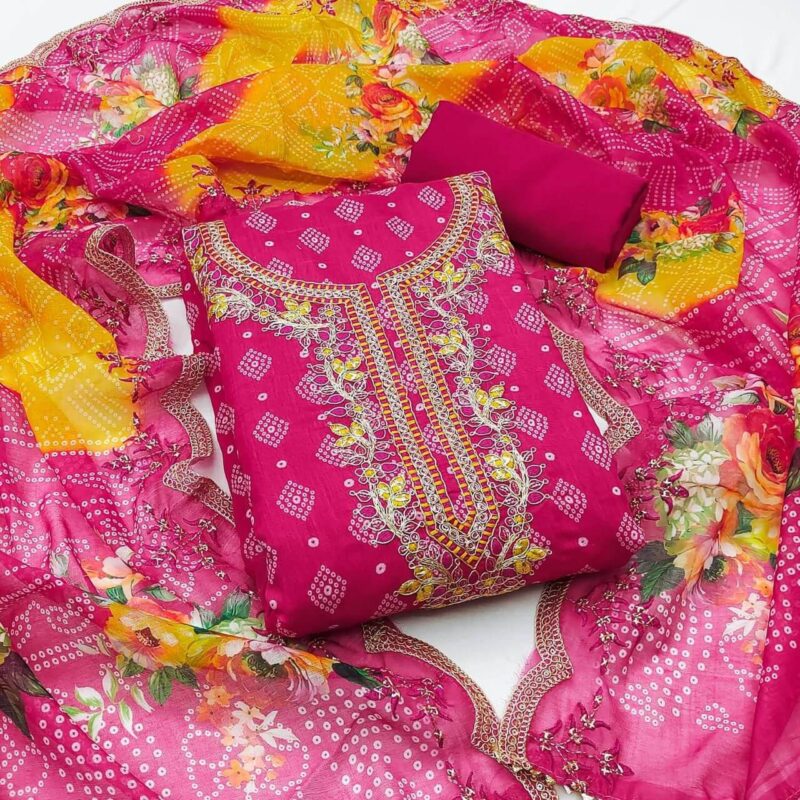 Women’s Short Kurti with Bottom – Stylish Ethnic Set (4)