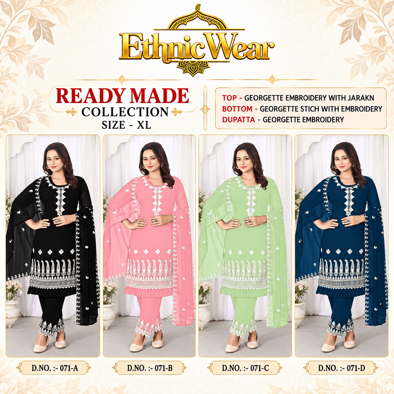 Ethnic Wear Ready-Made Collection Catalog