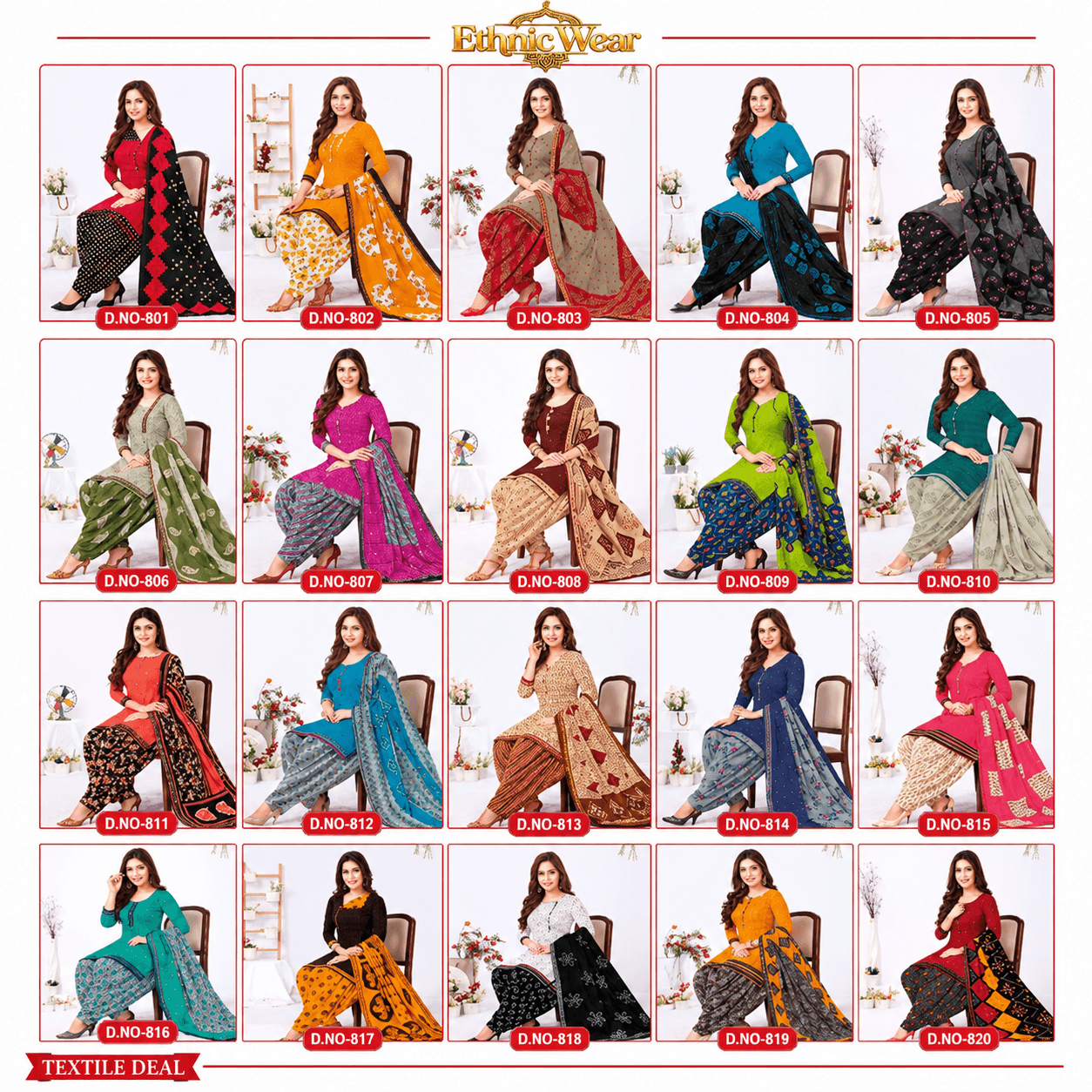 Ethnic Wear Textile Deal Catalogue