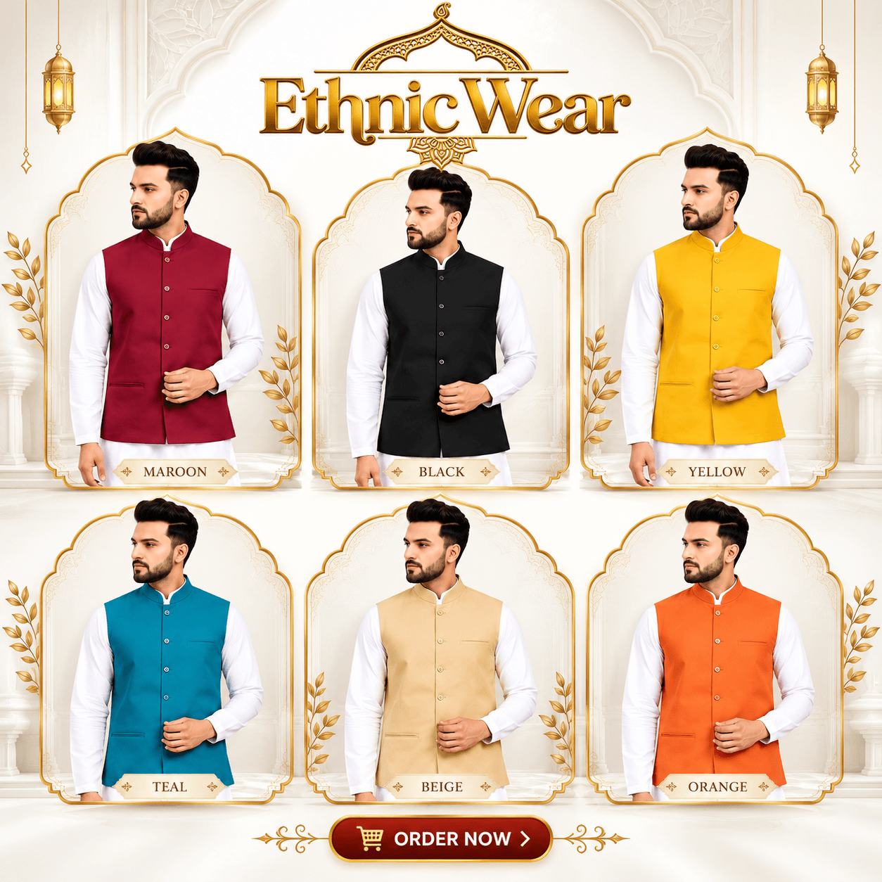 EthnicWear Nehru Jacket Collection