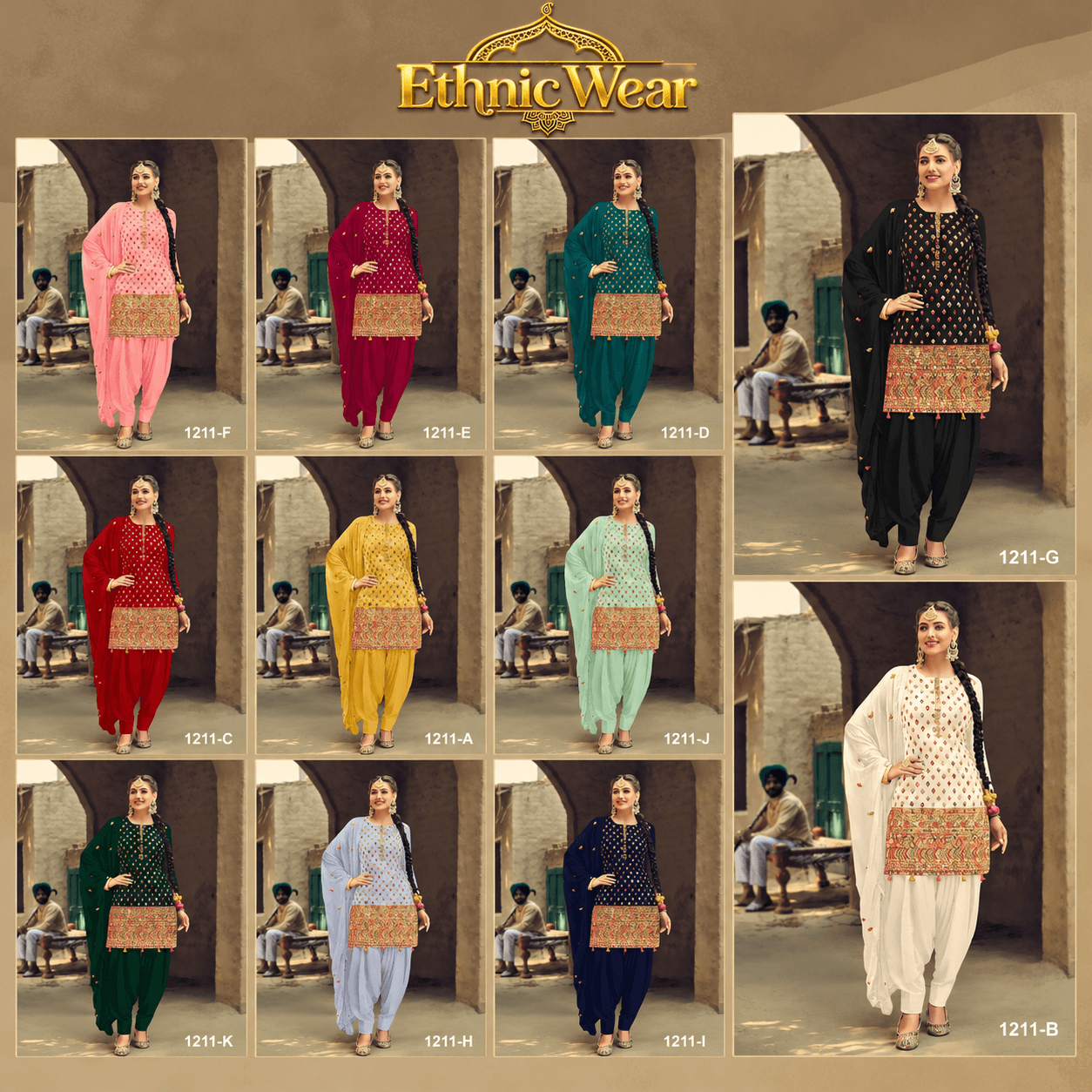 EthnicWear Punjabi Suit Lookbook