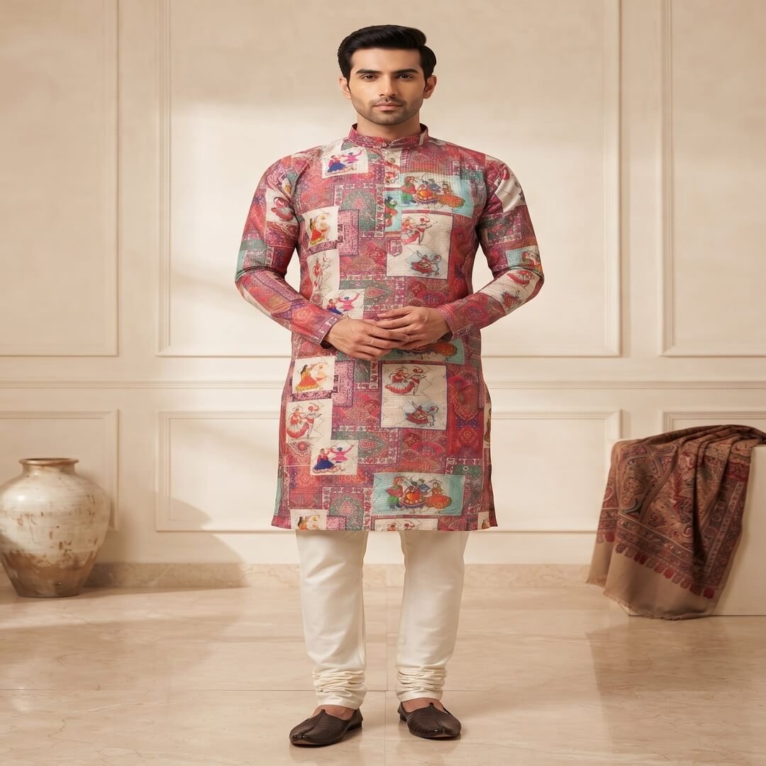 Men’s Printed Kurta