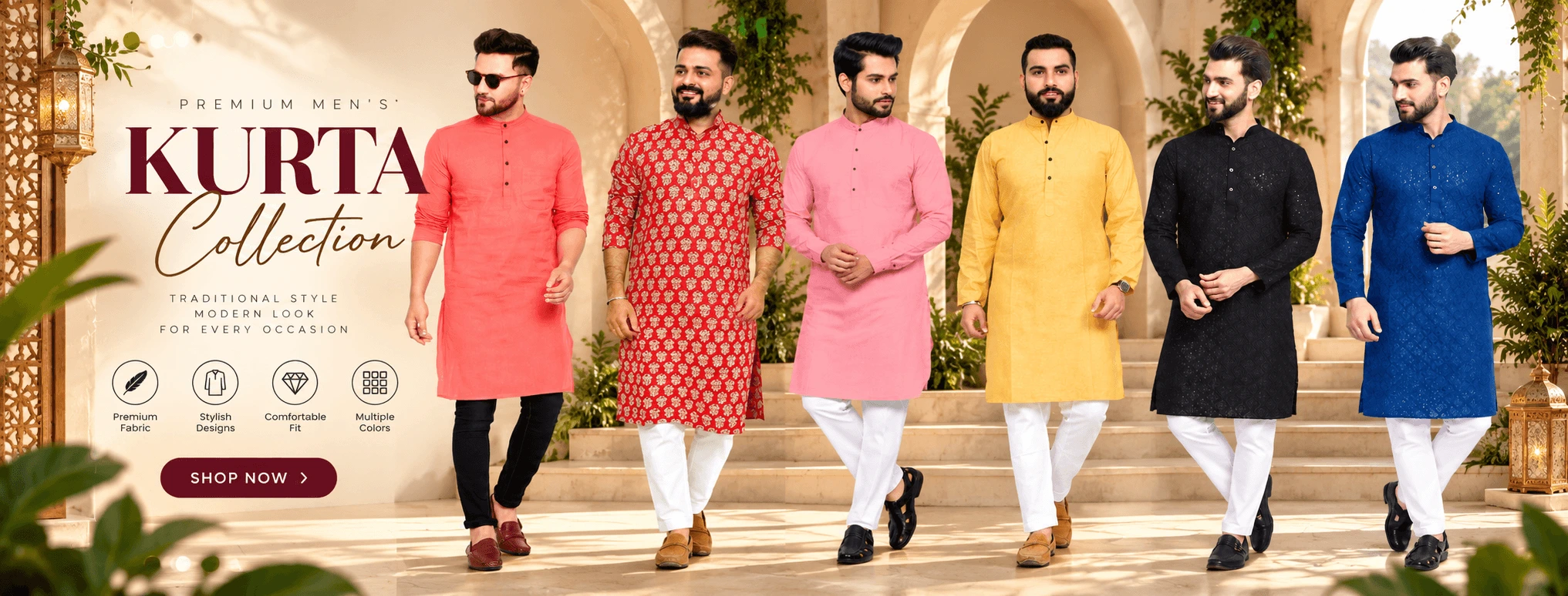 Premium Kurta Collection Banner